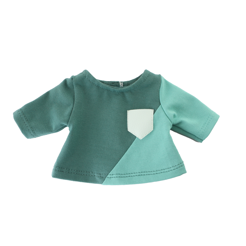 Trui oud groen/ mintgroen